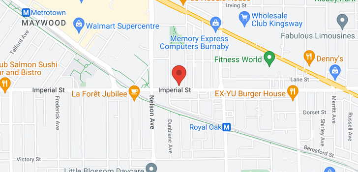map of 507 5051 IMPERIAL STREET